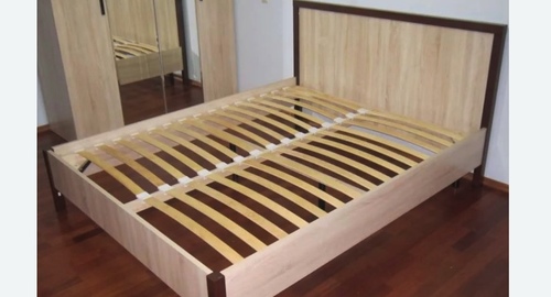 Сборка двухспальной кровати. Ростов